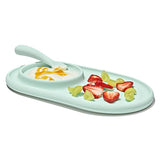 Textured Suction Plate & Spoons Set – 3-Piece T0