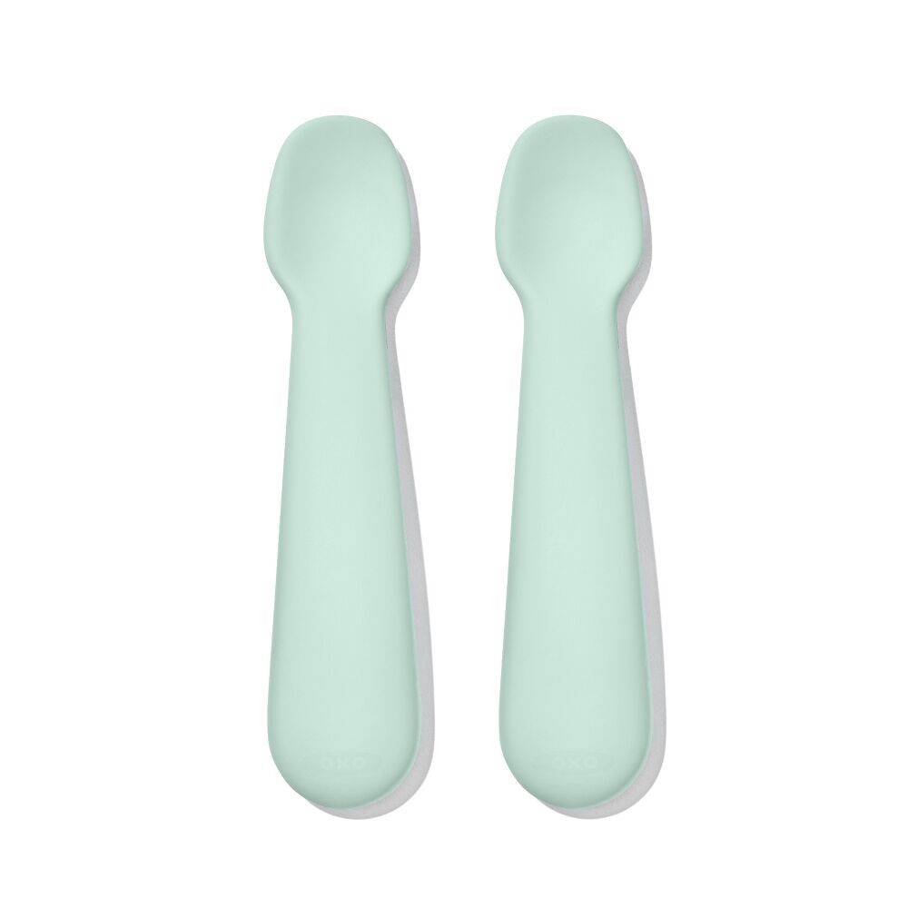 Textured Suction Plate & Spoons Set – 3-Piece T0