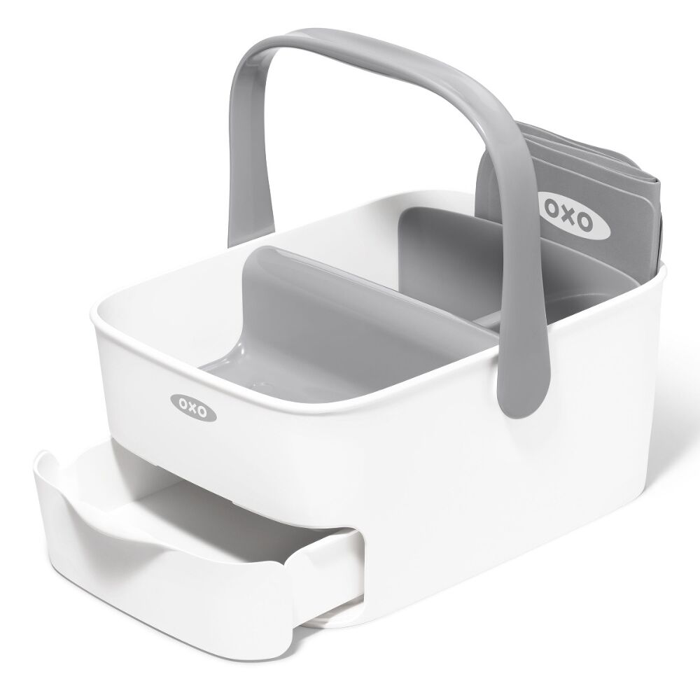 Diaper Caddy with Changing Mat W1