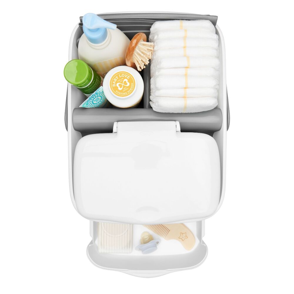 Diaper Caddy with Changing Mat W1