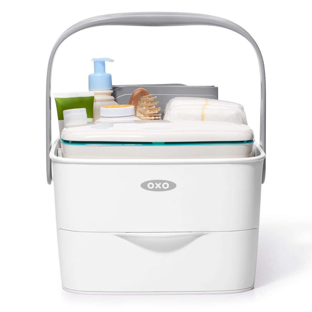 Diaper Caddy with Changing Mat W1