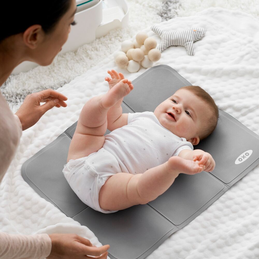 Diaper Caddy with Changing Mat W1