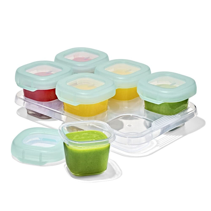 Baby Blocks Food Storage Containers (2 oz) - Opal C0