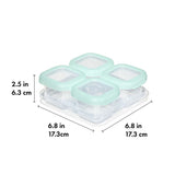Baby Blocks Food Storage Containers (4 oz) - Opal Q4