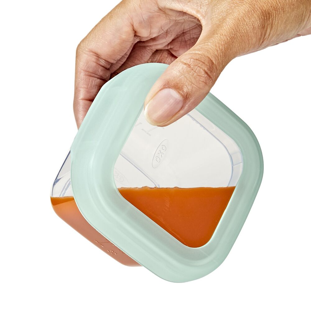 Baby Blocks Food Storage Containers (4 oz) - Opal Q4