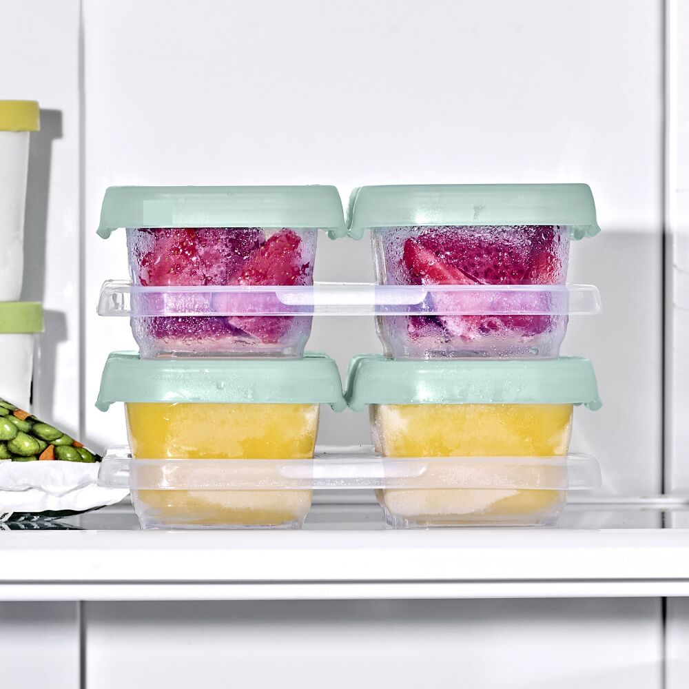 Baby Blocks Food Storage Containers (4 oz) - Opal Q4
