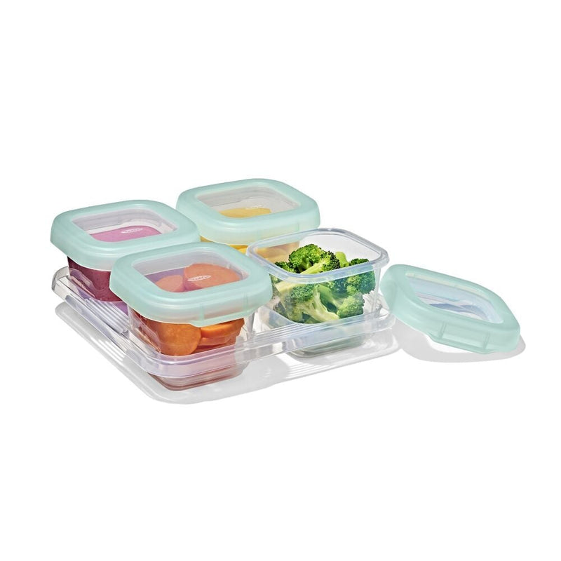 Baby Blocks Food Storage Containers (6 oz) - Opal O4