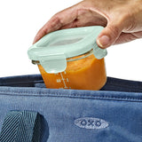 Glass Baby Blocks Food Storage Containers (4 oz) - Opal A9