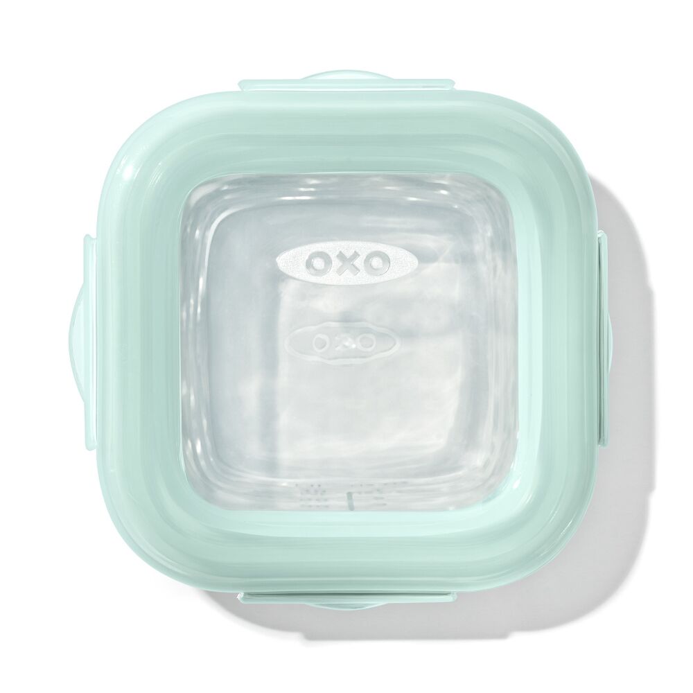Glass Baby Blocks Food Storage Containers (4 oz) - Opal A9
