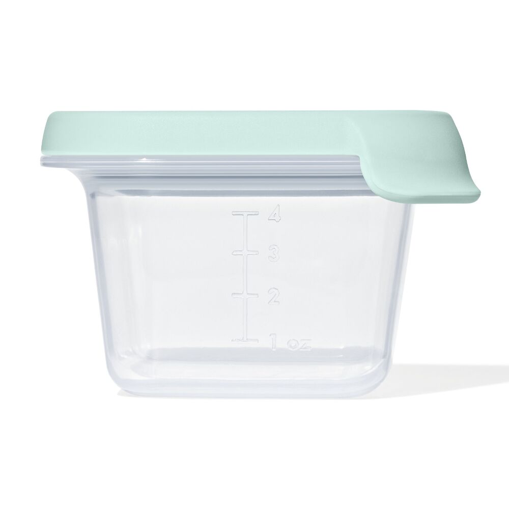Silicone Baby Blocks Food Storage Containers (4 oz) - Opal P7