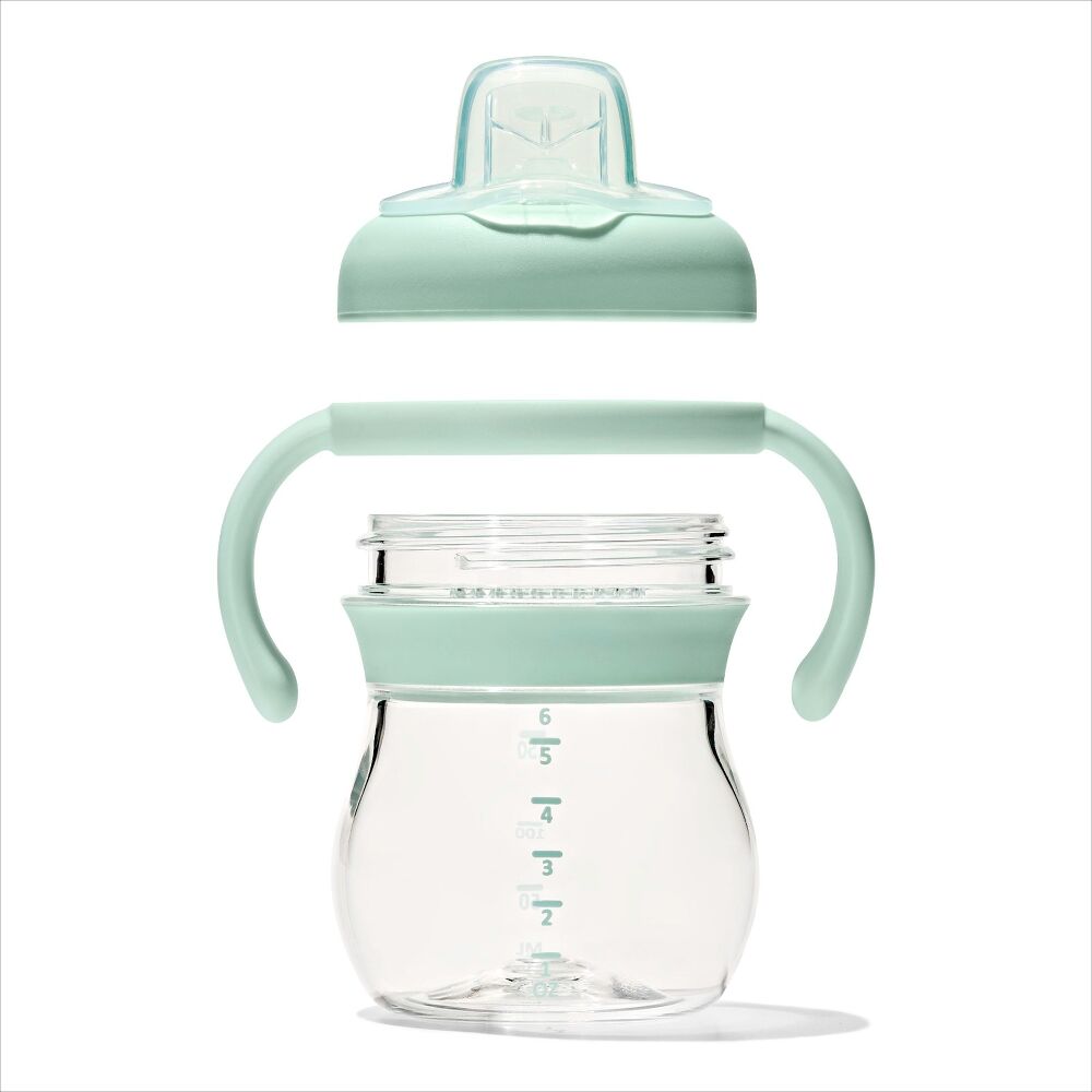 Transitions 6 Oz Soft Spout Sippy Cup with Removable Handles E0