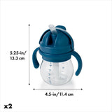 Transitions 6 Oz Straw Cup with Handles Set T7